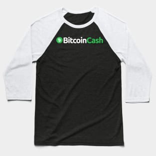 Bitcoin cash Crypto Bitcoincash BCH Token BHC Cryptocurrency coin Token Baseball T-Shirt